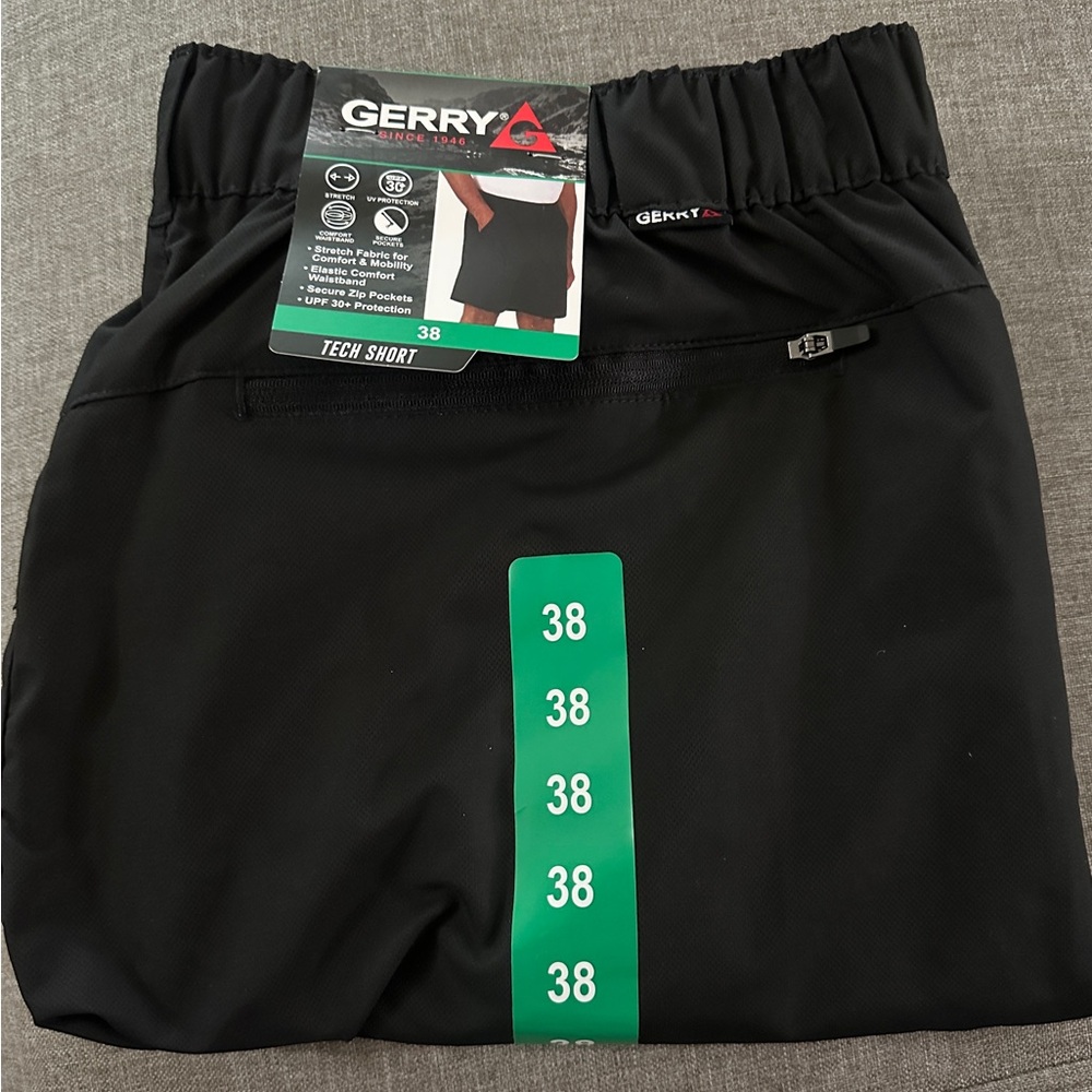 Gerry Weber Black Casual Shorts with Elastic Waistband